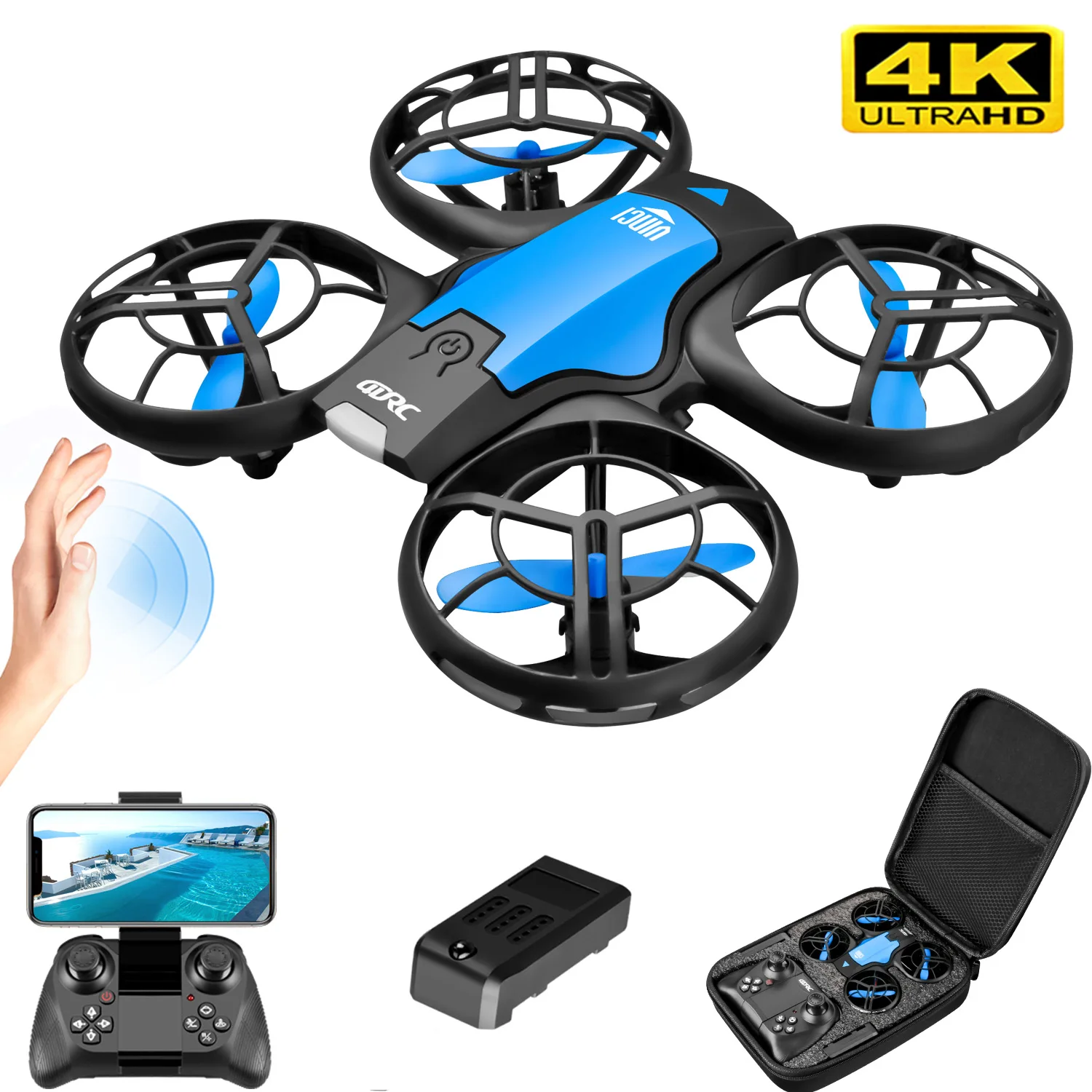 Drone Camera Hd - طائرة بدون طيار صغيرة جديدة V8