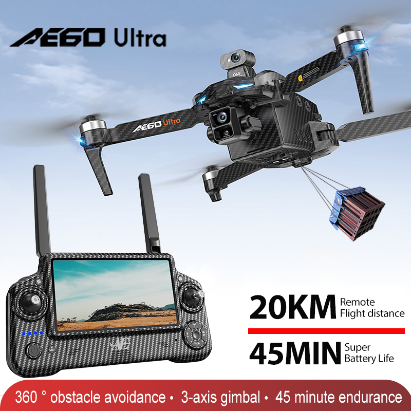 Drone Camera Night Vision - AE60 نظام تحديد المواقع بدون طيار
