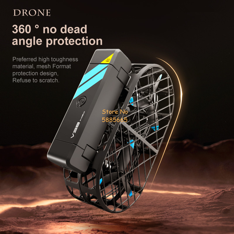 كاميرا 8K عالية الدقة 360 °    - مراجعة Drone Camera Case وسعره
