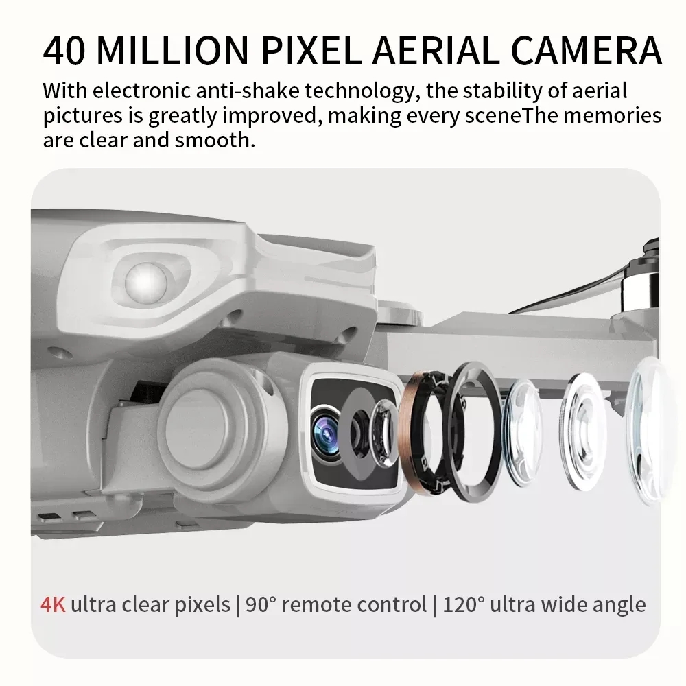 الطائرة بدون طيار L900 Pro 4K  - مراجعة Drone Camera Night Vision وسعره