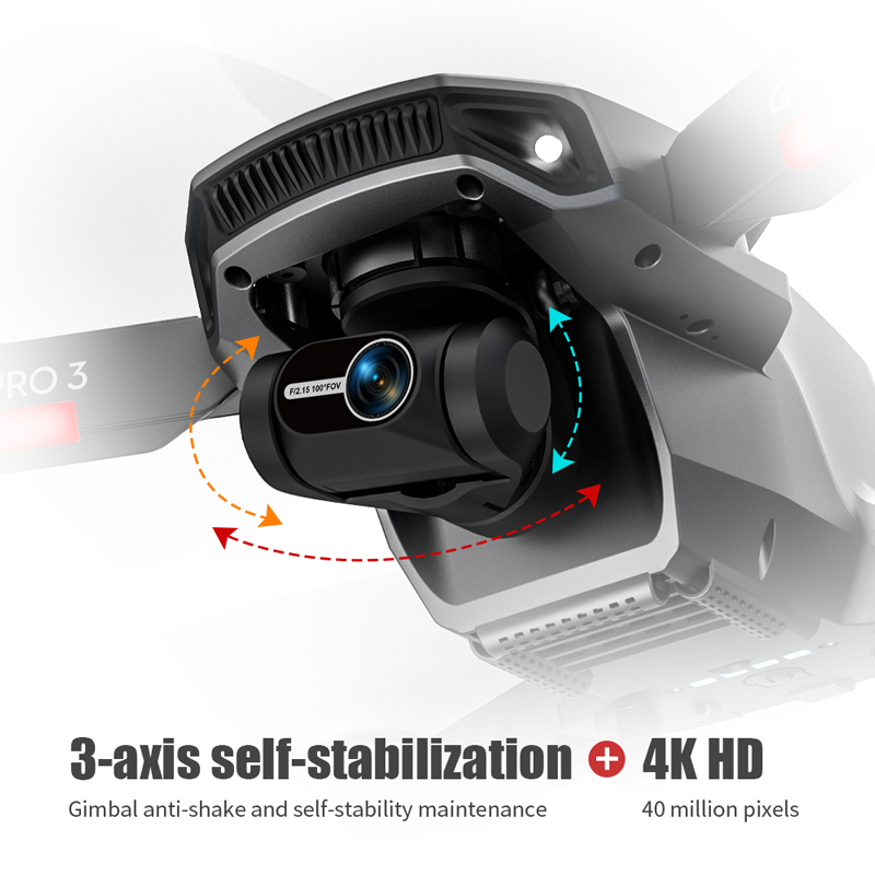 L106 Pro 3 طائرة بدون طيار 5G  - مراجعة Drone Camera 4K وسعره