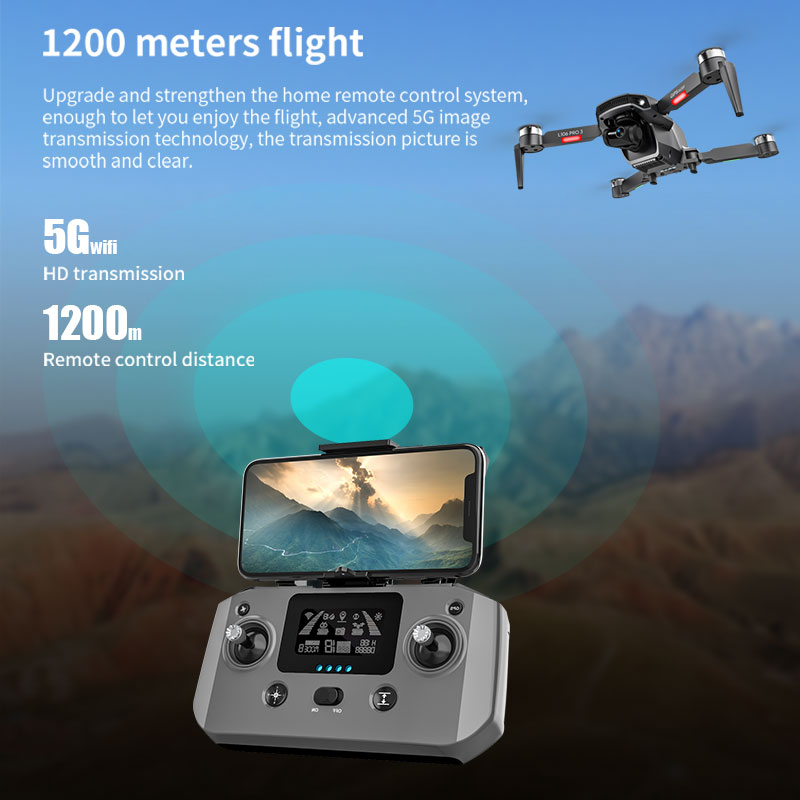 L106 Pro 3 طائرة بدون طيار 5G  - مراجعة Drone Camera 4K وسعره