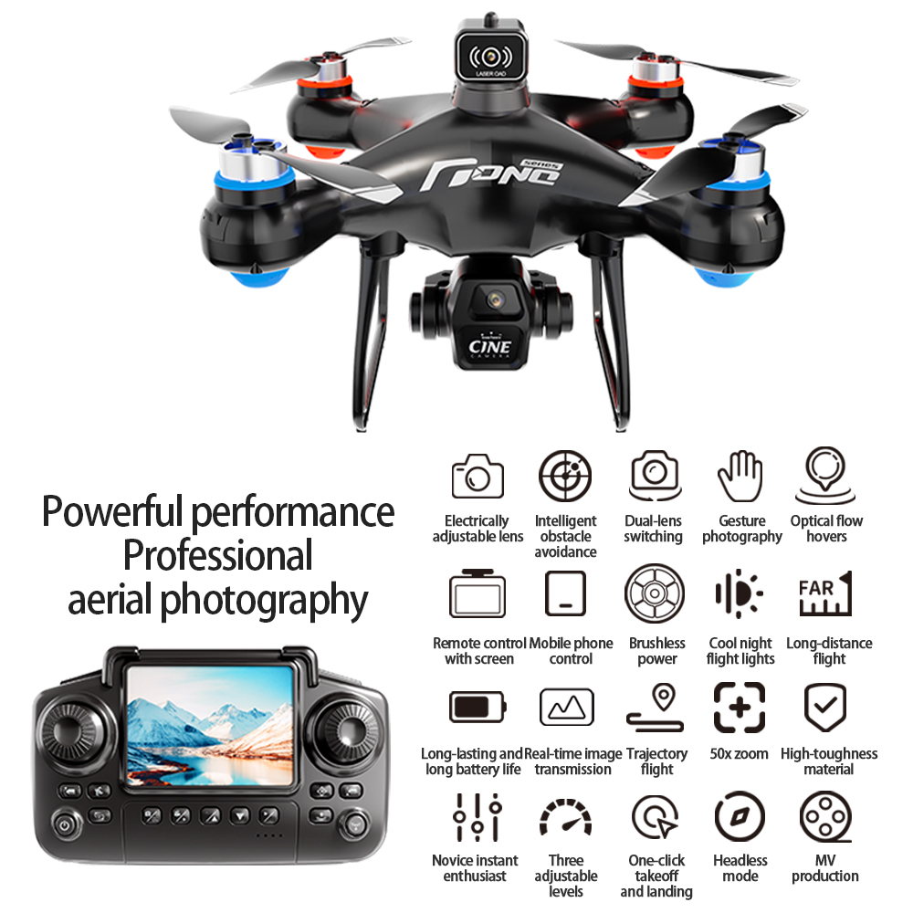 E55 الهواء التحكم في الشاشة ال - مراجعة Drone Camera Night Vision وسعره